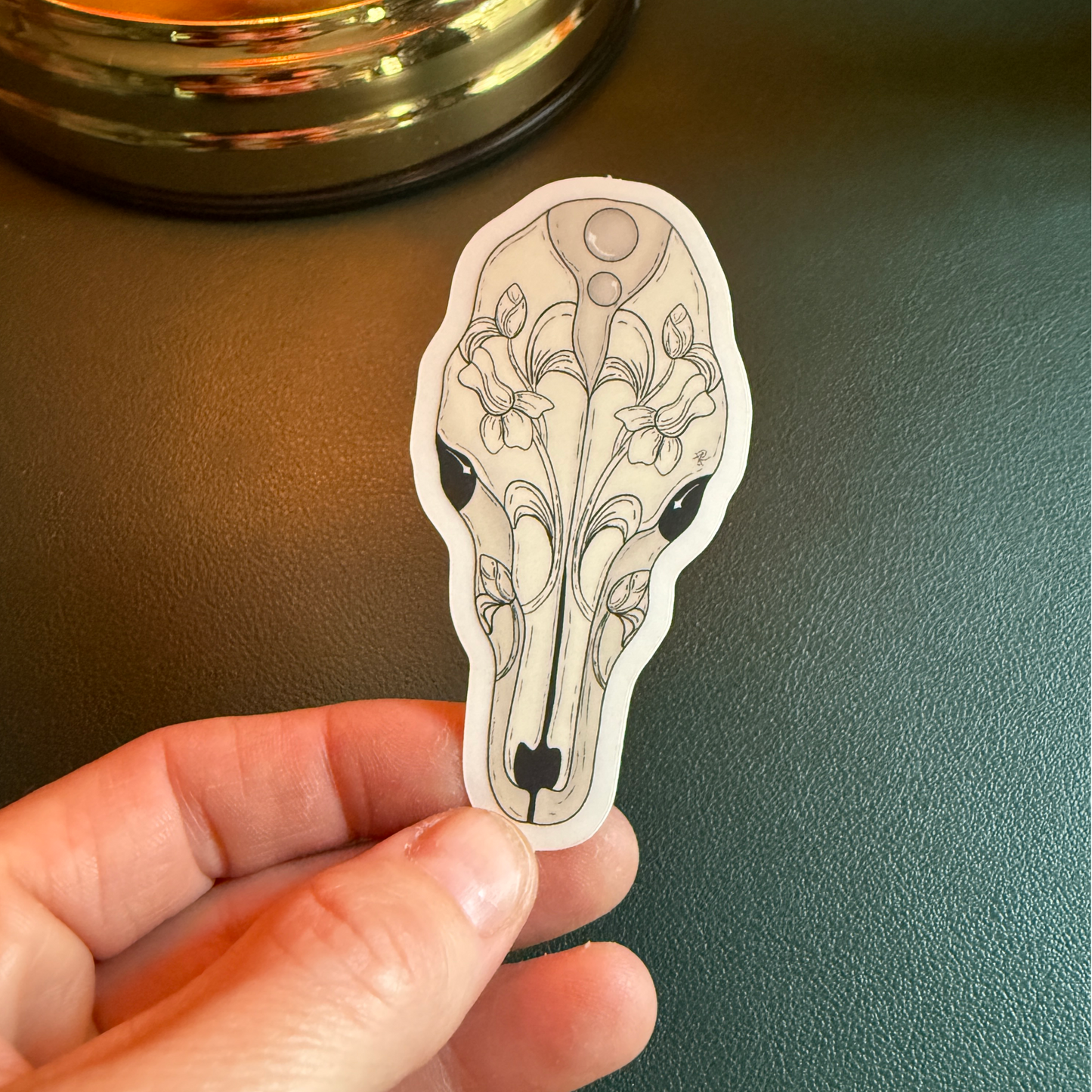 Skull Sticker