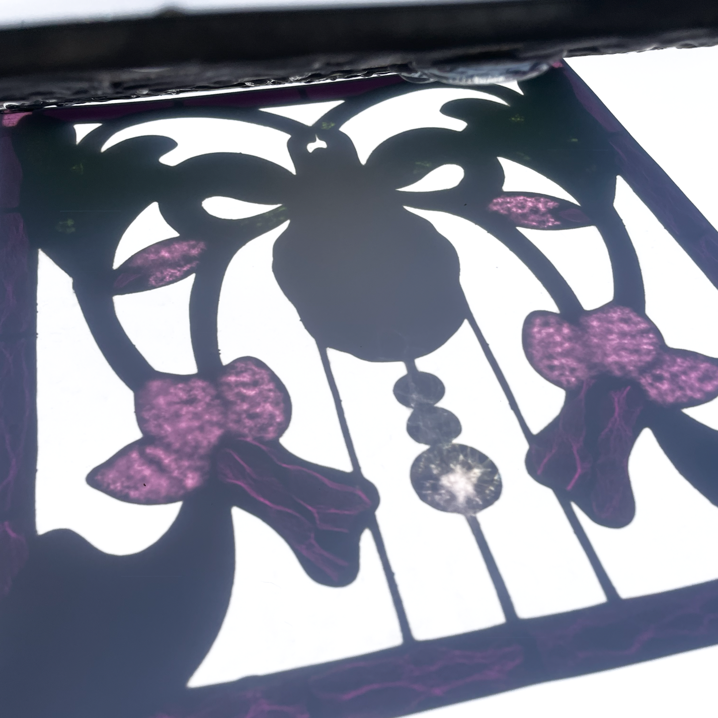 Lifeseed in The Bone Garden Stained Glass Panel
