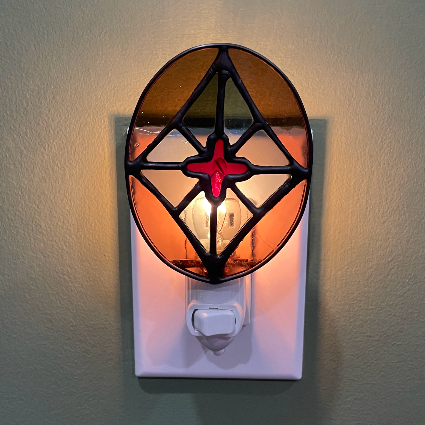 Royal Plaid Night Light