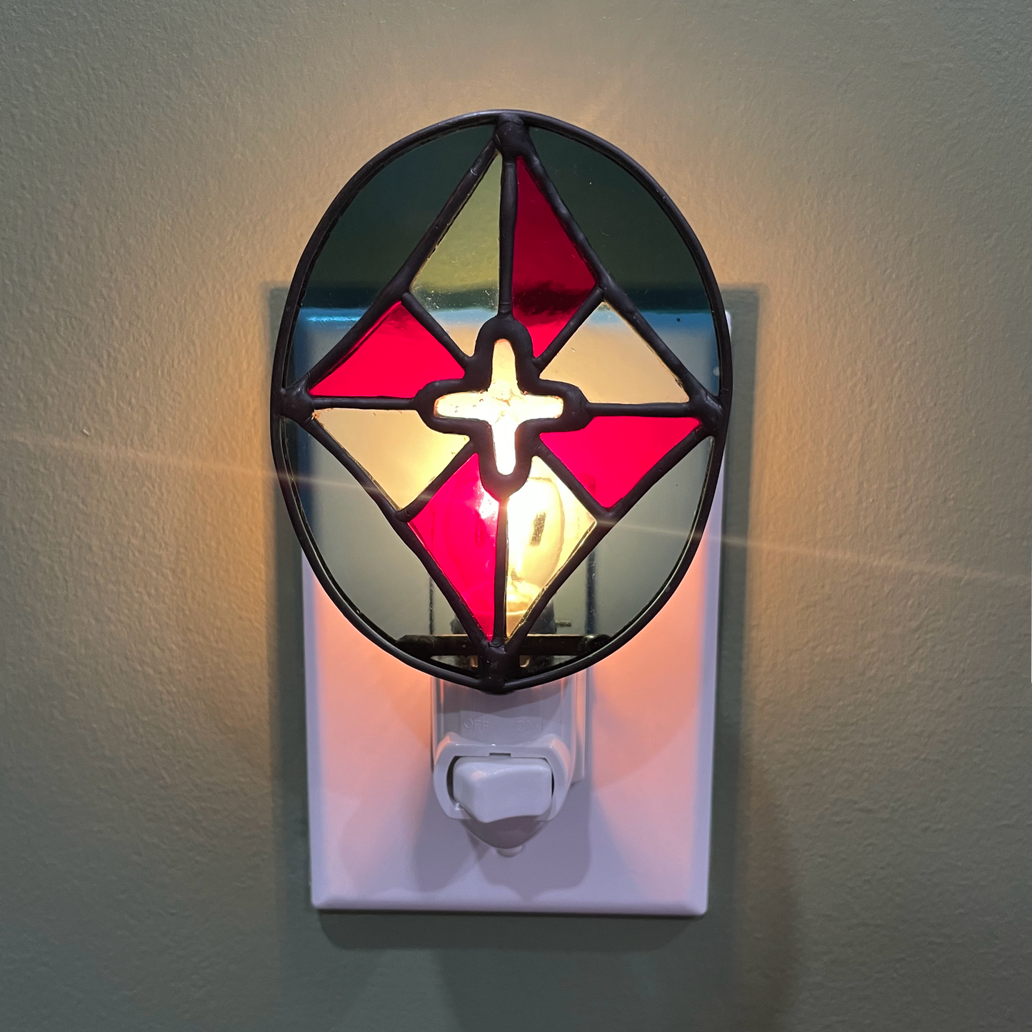 Royal Plaid Night Light