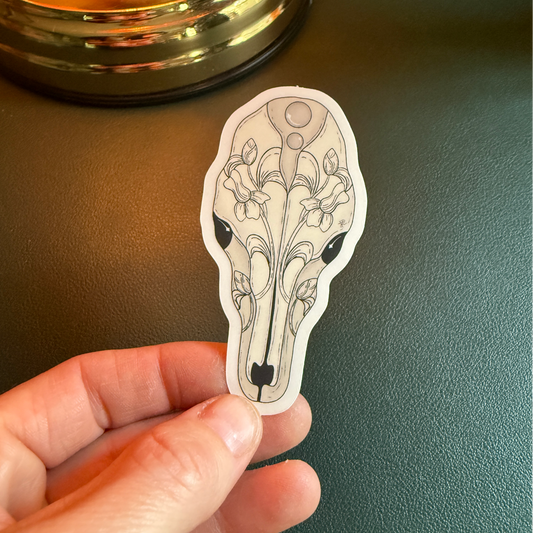 Skull Sticker