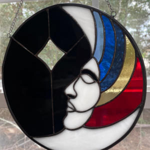 Stained glass suncatcher
