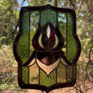 Budding Floral Suncatcher