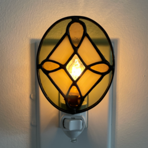 stained glass night light