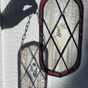 Scarlet Bloom Suncatcher